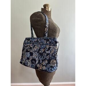 Vera Bradley Windsor Navy medium tote
